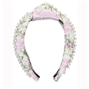 Love Shack Fancy Pearl Headband BNWOT